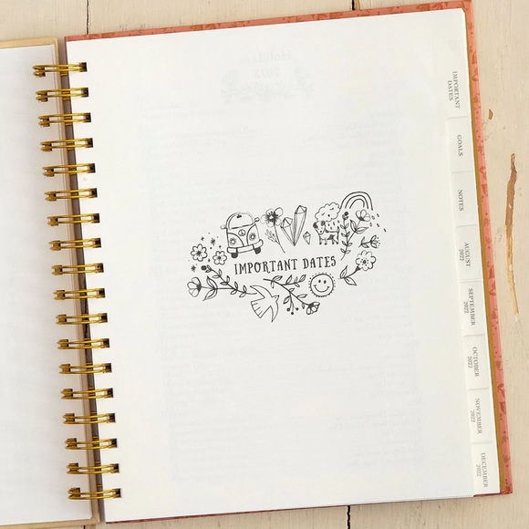 LAST 1 - NEW 2023 planner spread kindness like wildflowers - Picture 7 of 11